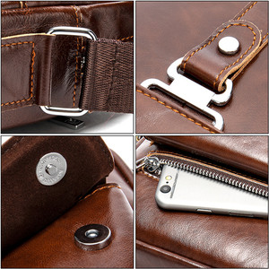 Sac à bandoulière en cuir véritable pour <span class=keywords><strong>homme</strong></span> Marrant 8516, <span class=keywords><strong>sacoche</strong></span>, <span class=keywords><strong>sacoche</strong></span> latérale, sac messager en cuir pour <span class=keywords><strong>homme</strong></span> - Product Image 6