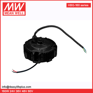 160 W 36 V Meanwell IP65 Impermeabile <span class=keywords><strong>LED</strong></span> <span class=keywords><strong>Driver</strong></span> HBG-160-36A Forma Rotonda HA CONDOTTO il <span class=keywords><strong>Driver</strong></span> - Product Image 4