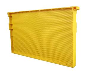 Yellow plastic bee frames/two size bee hive frame for EU hive