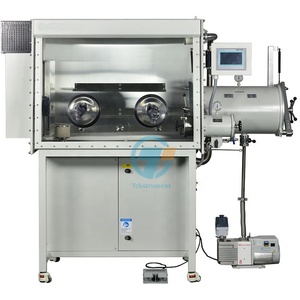 Glove Box a Vuoto con Struttura Integrata per <span class=keywords><strong>Laboratorio</strong></span> con <span class=keywords><strong>Sistema</strong></span> di Purificazione H2O<1PPM, O2<1PPM - Product Image 2