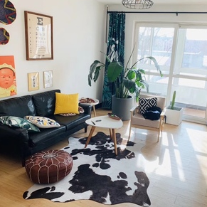 Di alta Qualità Della Mucca <span class=keywords><strong>Tappeto</strong></span> di Pelle Animale pelle Grezza e Pelli pavimento <span class=keywords><strong>tappeto</strong></span> - Product Image 3