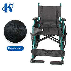 Kaiyang-silla de ruedas KY909B con tapa abatible hacia arriba, con reposabrazos de cuero PU, Manual de acero de lujo - Product Image 2