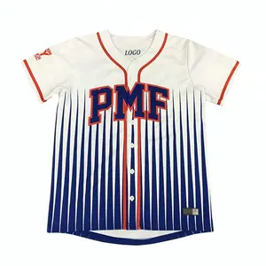 Camiseta de béisbol personalizada, Diseña tus propios diseños de uniformes de béisbol