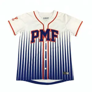 Maillot de baseball personnalisé à personnaliser, vos propres designs d'uniformes de base-ball