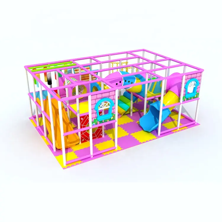 Özelleştirilmiş tasarım ticari çocuk oyun alanı kapalı
