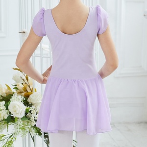 Bebé bebé leotardo de manga vestidos para niñas con <span class=keywords><strong>gasa</strong></span> falda de Ballet - Product Image 6