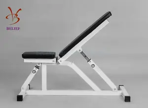 Multifunctionele veiligheid rail gewichtheffen bench en squat rack