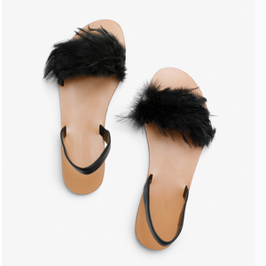Niñas de diseño colorido diseño de planos cómodos zapatos de Sandalias de tacón - Product Image 3