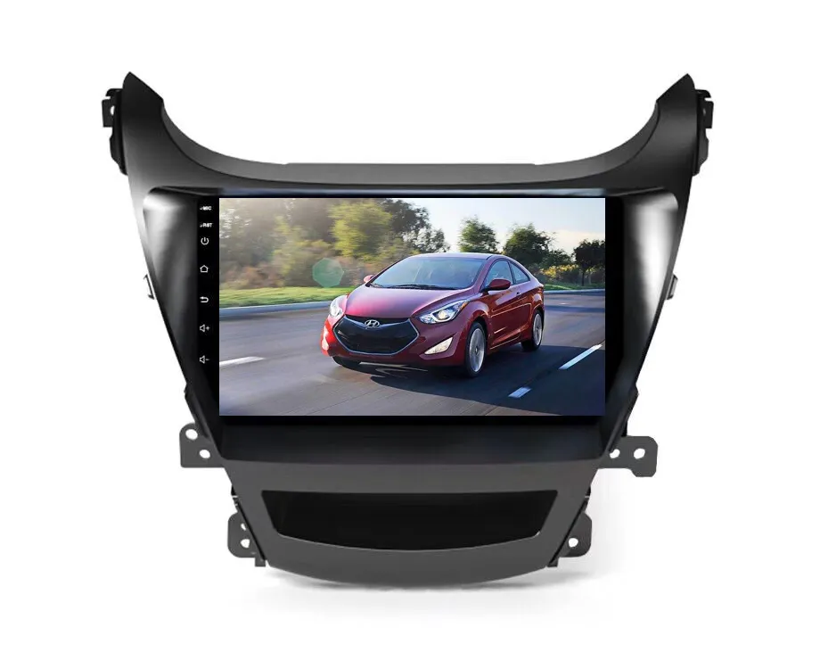 9" screen Elantra 2014 dash board replacement android 9.0, GPS navigation and DVD player car