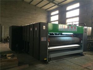 Sử dụng carton sóng flexo in ấn máy in xẻ rãnh die cutter stacker máy - Product Image 5