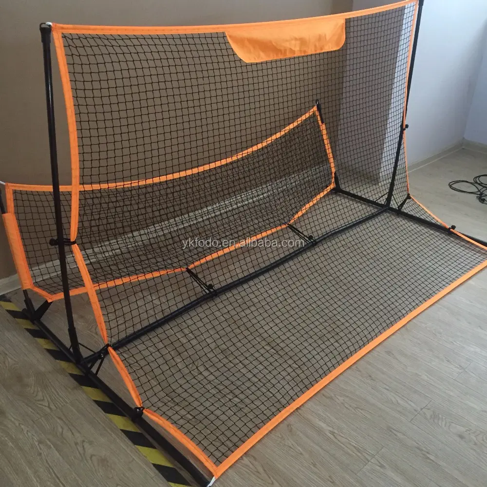 Fußball tor mit Netz Fußball trainer Ultimate 2 Net Portable Soccer Rebounder FD808H