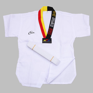 Uniforme <span class=keywords><strong>de</strong></span> <span class=keywords><strong>Taekwondo</strong></span> <span class=keywords><strong>WTF</strong></span> Dobok Estilo Verano Cuello en V Manga Media/Corta <span class=keywords><strong>Ropa</strong></span> <span class=keywords><strong>de</strong></span> <span class=keywords><strong>Taekwondo</strong></span> - Product Image 3