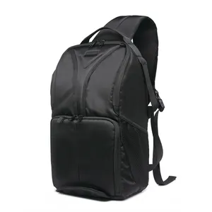 Black Simple Digital Camera Backpack Camera Backpacks Bags Men Women Digital DSLR Sling Camera bag