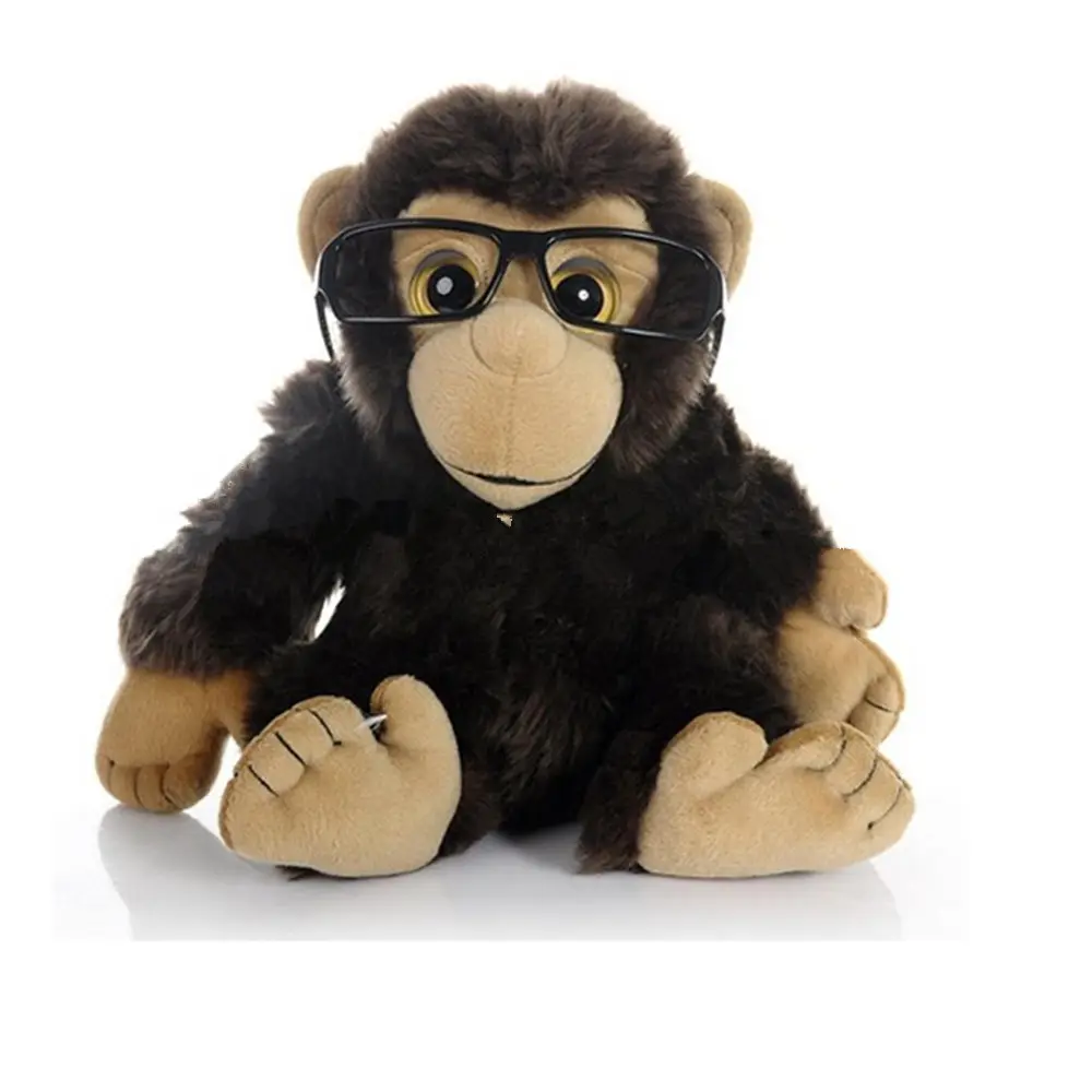 Peluş oyuncaklar osuruk komik maymun, peluş maymun doldurulmuş maymun oyuncak