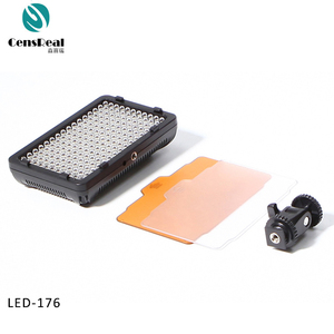 Thiết kế mới chuyên nghiệp <span class=keywords><strong>Led</strong></span> 176 <span class=keywords><strong>Camera</strong></span> video ánh sáng trắng vàng Bộ lọc 1320lm 3200K-5600K Nhiệt độ màu 10%-100% <span class=keywords><strong>dimmer</strong></span> - Product Image 6