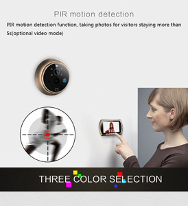 Hight Qualität 2,8 zoll drahtlose türspion Kunststoff digitale türspion viewer für Home security BS-MK07A - Product Image 4