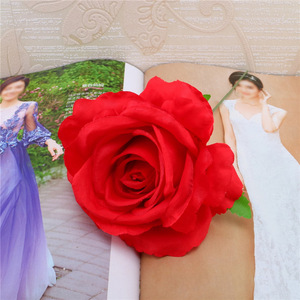 Hoa Hồng Nhân Tạo Giá Rẻ, Đầu Hoa Vải - Product Image 4