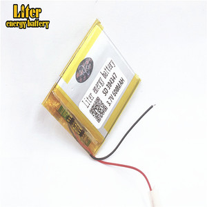 3,7 V 304347 600 mah Li-ion battery Battery lithium polymer battery rechargeable battery - Product Image 1