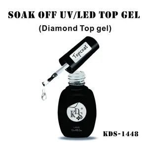 Marque privée UV/LED Diamond top coat pour gel uv