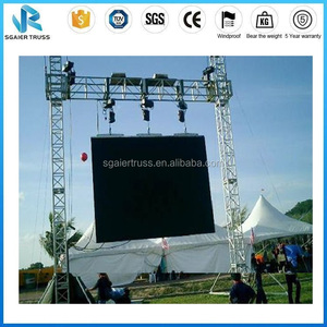 Evento de la noche decoración etapa de aluminio truss hernia equipar para armadura ligera - Product Image 3
