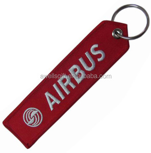 Alta calidad corta bordado correa llavero con mosquetón y anillo <span class=keywords><strong>en</strong></span> <span class=keywords><strong>d</strong></span> - Product Image 1