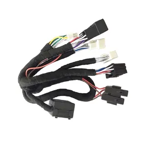 factory custom relay connector wire harness seal waterproof wire loom for automotive