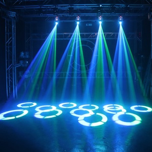 Đèn LED Mini 60/90W, Đèn Sân Khấu Đầu Di Chuyển 60W Họa Tiết Đầu Di Chuyển + Lăng Kính - Product Image 5