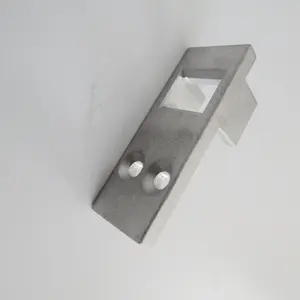 Customized metal stamping slotted steel corner bracket for kitchen cabinet
