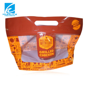 Custom Printed Food Grade Bopp Anti-fog Rotisserie Stand up Plastic <strong>Roast</strong> Chicken <strong>Bag</strong> - Product Image 4