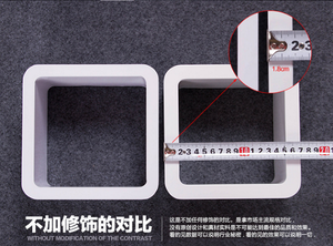 Trang Trí Tường Book Cube Phòng Khách <span class=keywords><strong>MDF</strong></span> Kệ Trưng Bày Nổi - Product Image 6