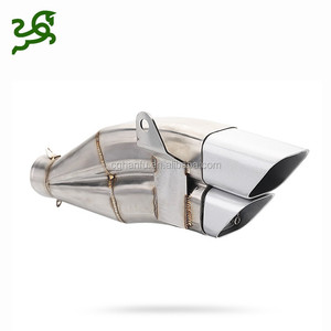 Silenciador <span class=keywords><strong>de</strong></span> motocicleta <span class=keywords><strong>de</strong></span> nuevo diseño, tubo <span class=keywords><strong>de</strong></span> <span class=keywords><strong>escape</strong></span> <span class=keywords><strong>doble</strong></span> - Product Image 3