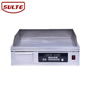 Commercial kitchen equipment induction griddle flat plate electric griddle