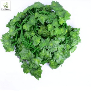 कृत्रिम 2 m आइवी बेल माला प्लास्टिक पत्तियां हरे पौधे 12 pcs/बैग गार्डन शादी की सजावट पार्टी होटल पृष्ठभूमि - Product Image 4