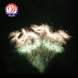 100 Schüsse Fan Shape Professional Kuchen Feuerwerk Großhandel