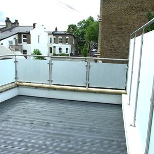 Diseño de <span class=keywords><strong>Barandilla</strong></span> de Vidrio Esmerilado para <span class=keywords><strong>Terraza</strong></span> para Mayor Privacidad - Product Image 2