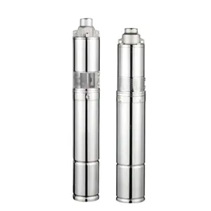 Máy Bơm Năng Lượng Mặt Trời Trục Vít Chìm 3 "& 4" DC