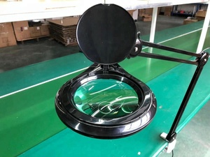 높은 밝은 공장 화장품 조정 가능한 돋보기 Led 램프 확대경 돋보기 아름다움 빛 돋보기 램프