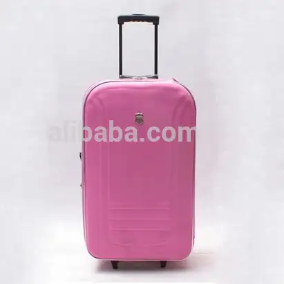 Basit tasarım ucuz fiyat promosyon 600D polyester EVA 3 adet arabası seyahat bagaj bavul çantası