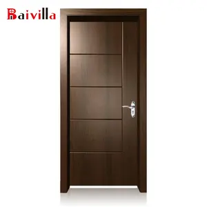 أحدث تصميم باب خشب عصري داخلي - Product Image 1