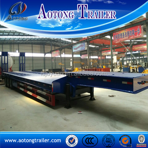 Charge utile 30-80 tonnes bas lit <span class=keywords><strong>remorque</strong></span>, Surbaissée <span class=keywords><strong>remorque</strong></span> dolly <span class=keywords><strong>vente</strong></span> - Product Image 4