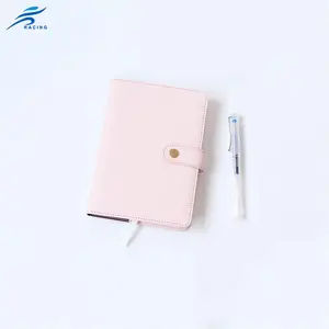 Portable custom note book and leather notebook cover