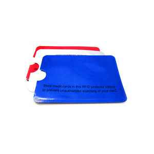 ซองใส่บัตรประจำตัวกันน้ำป้องกันการสแกน <span class=keywords><strong>RFID</strong></span> ซองการพิมพ์ป้องกันการสแกน - Product Image 2
