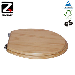 Siège de toilette en bois massif MDF pour articles sanitaires à vendre - Product Image 5
