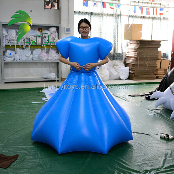 blue ruffle shoulder dress Blue Archive