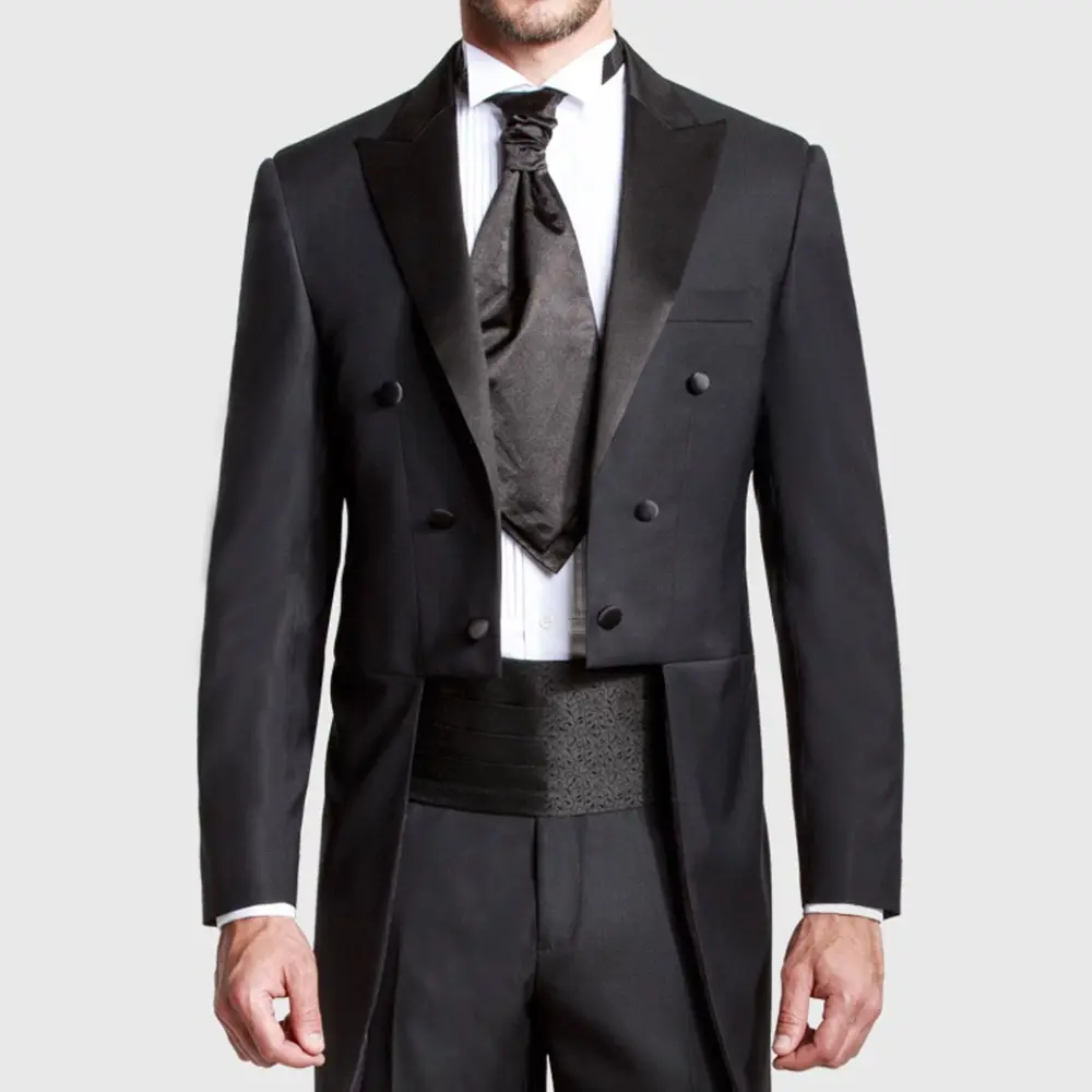 Slim Fit Evening Party Formal Wearing Customized Groom Wedding Tuxedos Long Picture (Jacket+Pants) WB105 made to measure suits