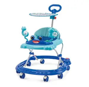 manufacturers wholesale new model 8 swivel wheels baby walker with fisher price