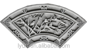 Sculpture murale de type plat en brique, décoration pour la construction d'un temple bouddhiste - Product Image 2