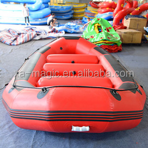 Bateaux de rafting gonflables en PVC Magic MJK-425R 425x218cm certifiés CE pour usage commercial sur les rivières et les grottes karstiques - Product Image 4
