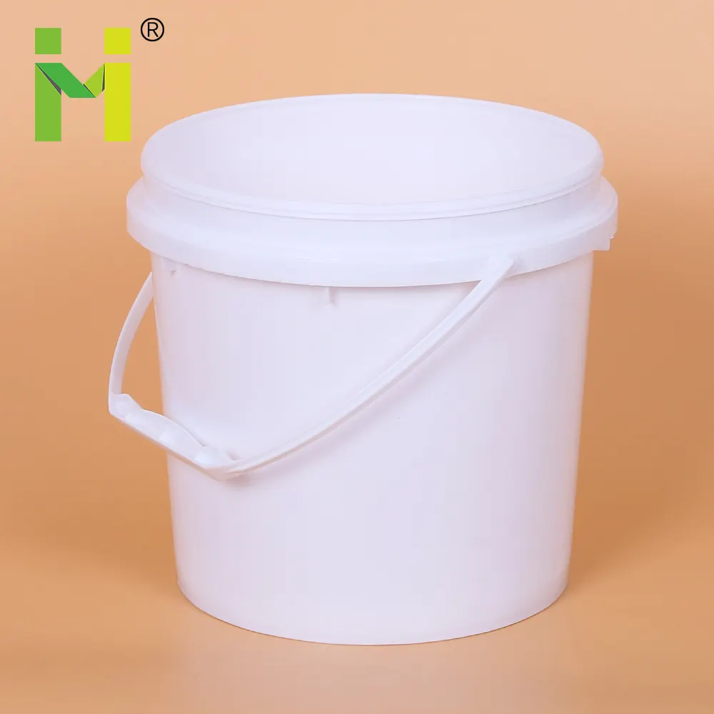 Paint Pail Bucket with Lid Small Plastic 5L BUCKETS Purified Water Bucket Not Applicable for Retractable Folding Handle 1000pcs