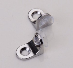 Hot bán Kẽm hợp kim tủ kệ Bracket PEG chủ kệ kính hỗ trợ pin với Sucker - Product Image 2